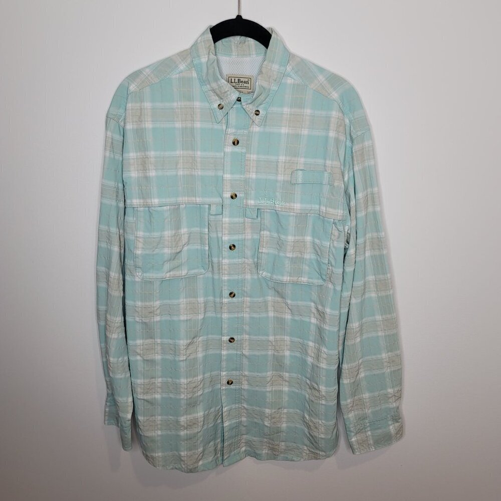 L.L.‎ Bean Button Up Mens Small